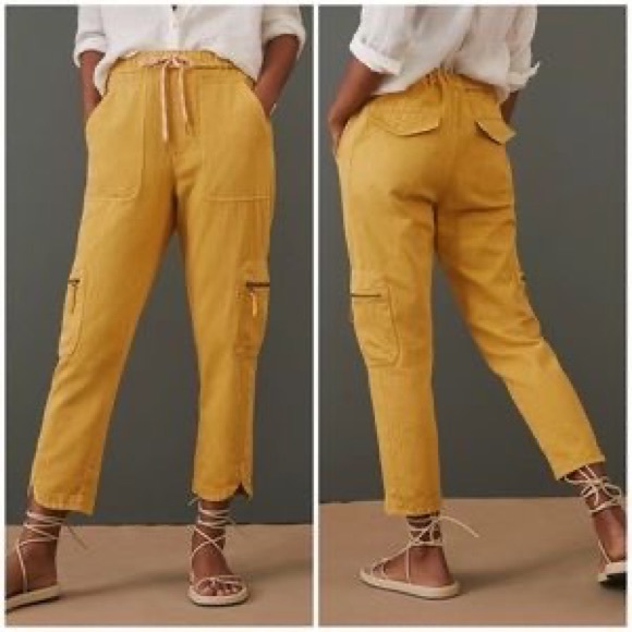 Anthropologie Pants - nwt // Anthropologie pilcro cottage stretchy waist utility pants